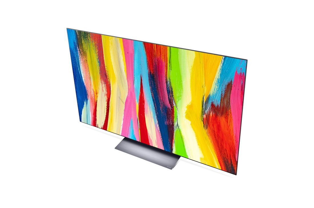 LG Smart OLED C2 | C2 77'' | 4K |a9 Gen5 | Dynamic Tone Mapping Pro | Dolby Vision IQ | Dolby Atmos, Burchak ostida yuqoridan koʻrinishi, OLED77C2RLA, thumbnail 9