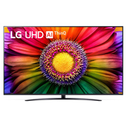 LG 75 duymli LG UHD UR81 4K Smart TV, 2023 , LG UHD TV old tomondan koʻrinishi, 75UR81006LJ, thumbnail 1