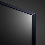 LG 75 duymli LG UHD UR81 4K Smart TV, 2023 , qirraning yaqindan koʻrinishi, 75UR81006LJ, thumbnail 8