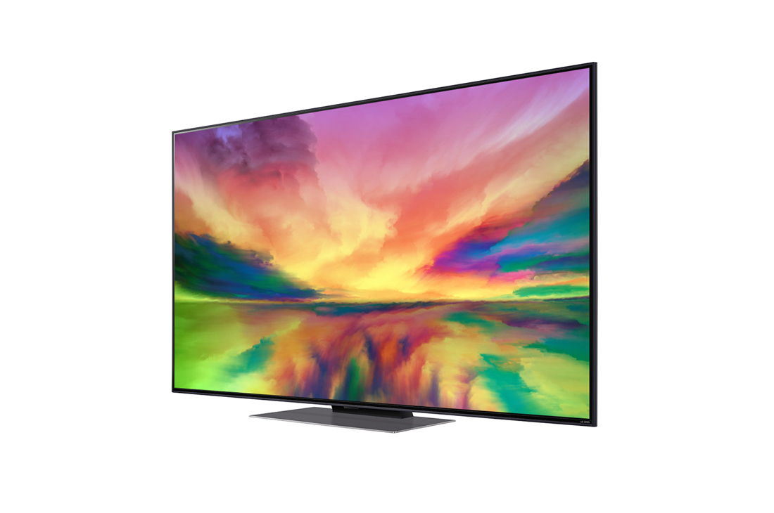 LG QNED 816 | 55'' | 4K | Smart | webOS | Dolby Atmos, 30 degree side view with infill image, 55QNED816RA, thumbnail 3