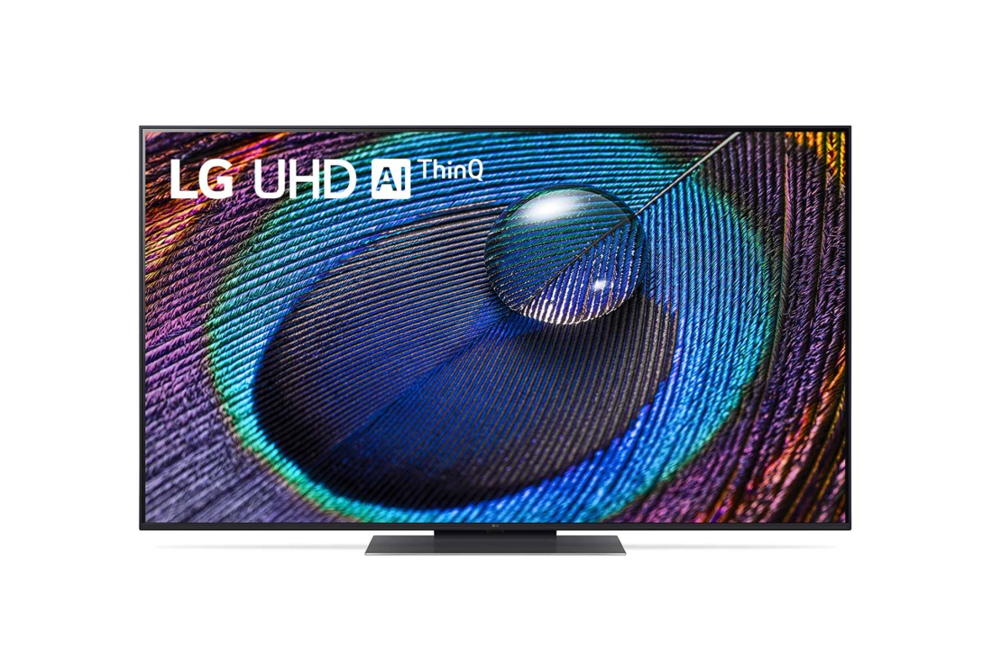 LG 55 duymli LG UHD UR91 4K Smart TV, 2023, LG UHD TV old tomondan koʻrinishi, 55UR91006LA