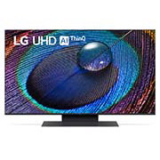 LG 43 duymli LG UHD UR91 4K Smart TV, 2023, LG UHD TV old tomondan koʻrinishi, 43UR91006LA, thumbnail 1