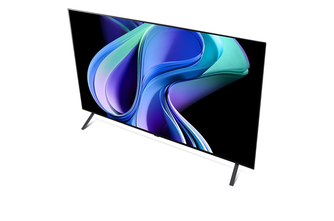 LG 55 duymli LG OLED A3 4K Smart TV 2023, Burchak ostida yuqoridan koʻrinishi., OLED55A3RLA, thumbnail 9