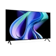 LG 55 duymli LG OLED A3 4K Smart TV 2023, Oʻng tomonga qaragan kichik burchak ostidagi yondan koʻrinishi., OLED55A3RLA, thumbnail 6