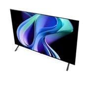 LG 55 duymli LG OLED A3 4K Smart TV 2023, Burchak ostida yuqoridan koʻrinishi., OLED55A3RLA, thumbnail 9