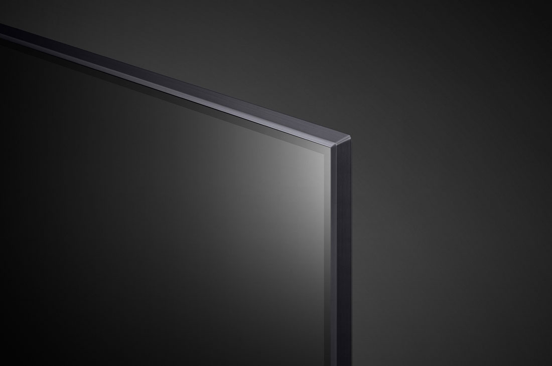 LG QNED 75 4K televizor 55”, panelning yaqindan ko'rinishi, 55QNED756RA, thumbnail 6