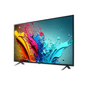 LG 65 dyuymli LG QNED QNED86 4K Smart TV 2024, LG QNED TV, QNED80 televizorining kichik burchak ostidagi chap tomondan ko‘rinishi, 65QNED86T6A, thumbnail 3