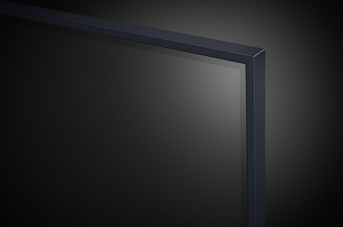 LG 65 dyuymli LG UHD UT91 4K Smart TV 2024, LG UHD TV, UT91 televizori yuqori qirrasining yaqindan ko‘rinishi, 65UT91006LA, thumbnail 6