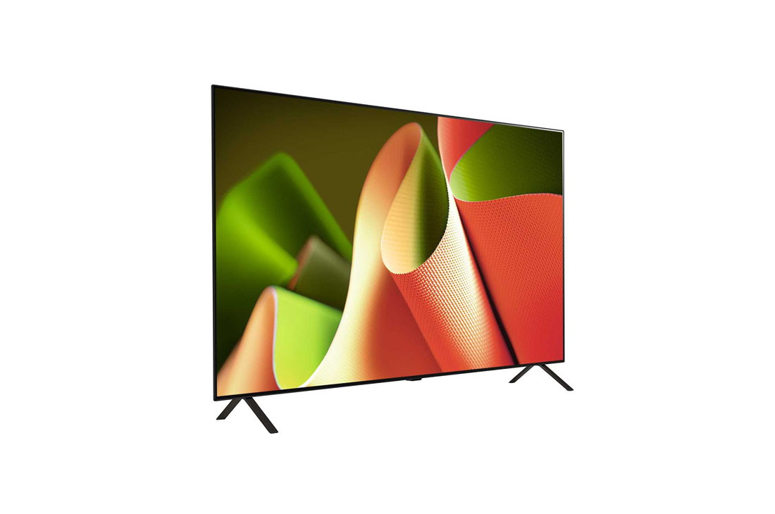 LG 48 dyuymli Smart TV LG OLED evo B4 4K OLED48B4, LG OLED televizori, OLED B4 ning o'ng tomondan ko'rinishi, OLED48B4RLA, thumbnail 5