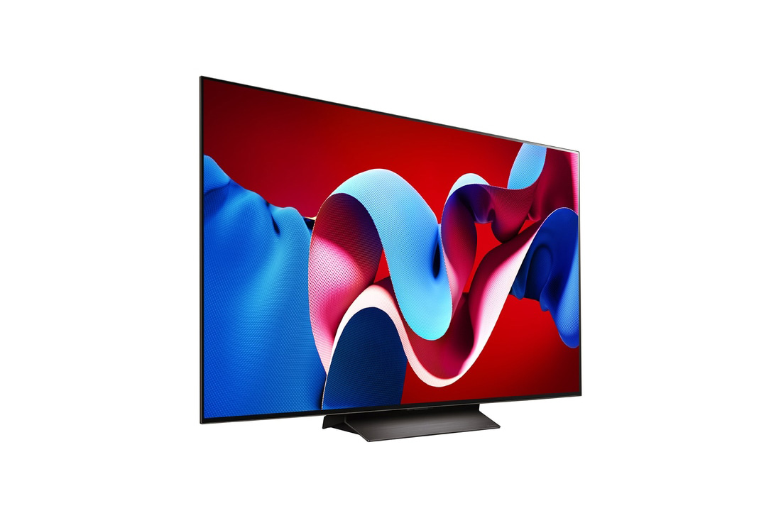 LG 77 dyuymli Smart TV LG OLED evo С4 4K OLED77С4, LG OLED televizori, OLED С4 ning o'ng tomondan ko'rinishi, OLED77C4RLA, thumbnail 9