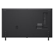 LG 55 dyumli LG QNED evo AI QNED85 MiniLED 4K Smart TV 2025, LG AI Magic Remote in front of an LG TV screen. On the screen is a personalized greeting from the LG AI with custom keywords based on the user's search and watch history. By the remote is an icon and , 55QNED86A6A, thumbnail 2