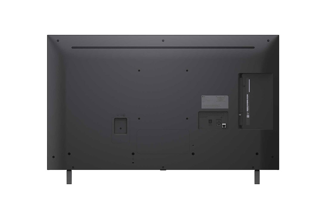 LG 43 dyumli LG NanoCell AI NANO81 4K Smart TV 2025, LG NanoCell NANO80 TV televizorining orqa tomondan ko‘rinishi., 43NANO81A6A, thumbnail 2