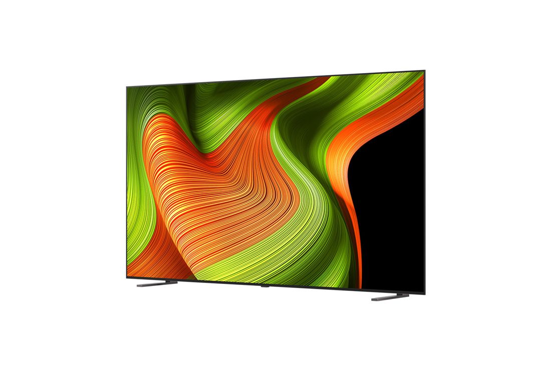 LG 55 dyumli LG OLED AI B5 4K Smart TV 2025, side view, OLED55B5RLA, thumbnail 6