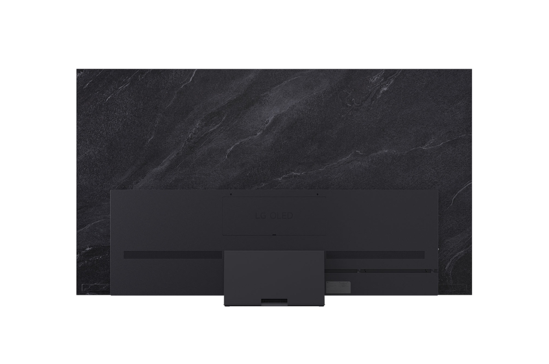 LG 77  dyumli LG OLED evo AI C5 4K Smart TV 2025, LG OLED evo AI C5 4K Smart televizorining orqa tomondan ko‘rinishi. , OLED77C5RLA, thumbnail 2
