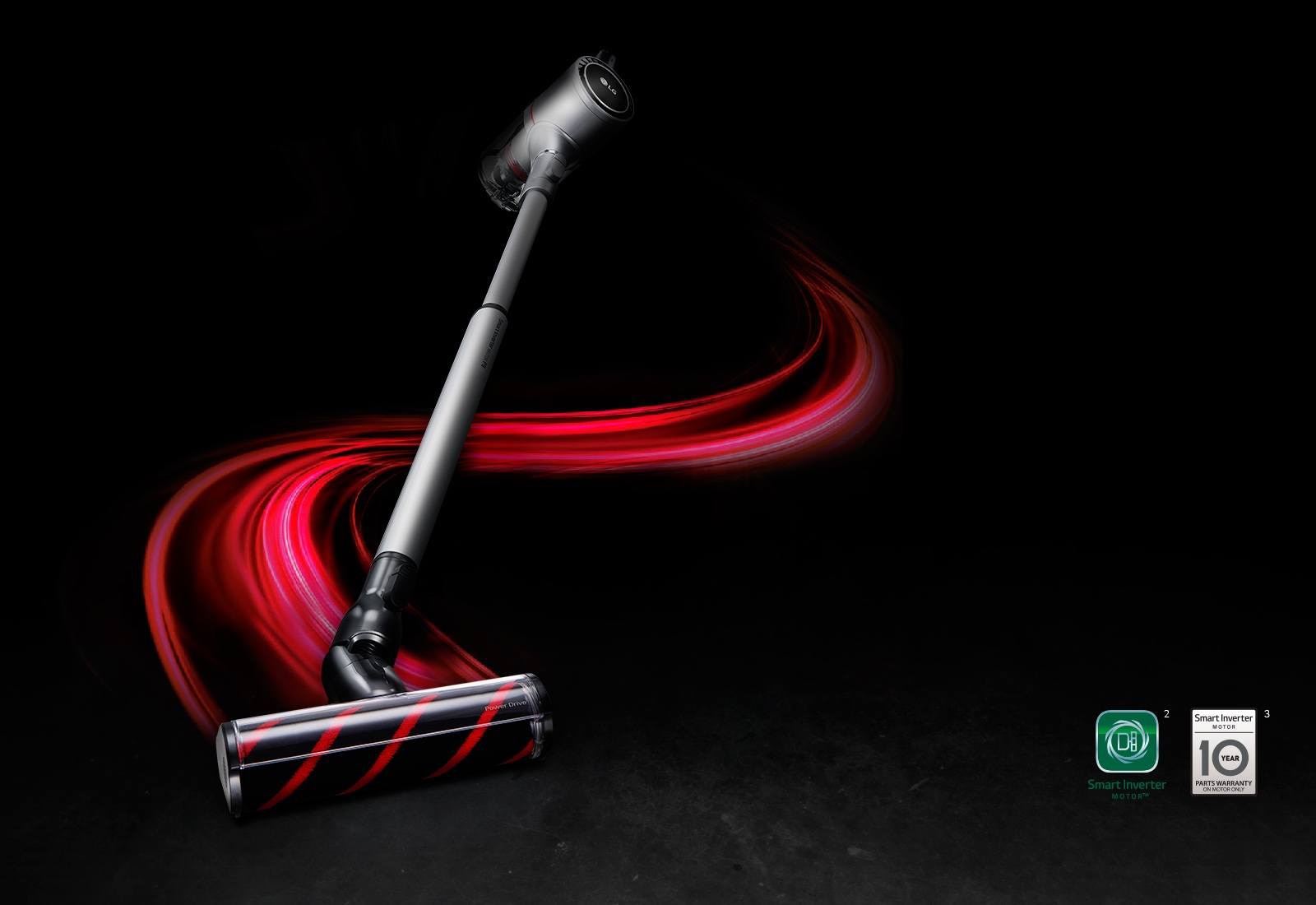 Simsiz vertikal LG CordZero™ A9 changyutgichi