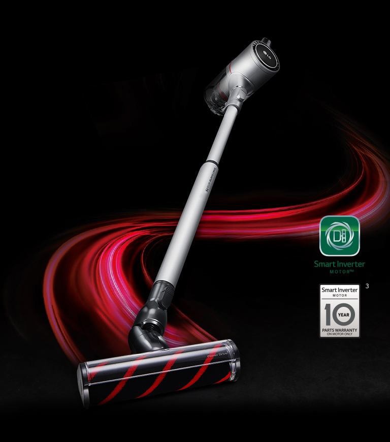 Simsiz vertikal LG CordZero™ A9 changyutgichi