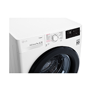 LG Old tomondan kir solinuvchi LG kir yuvish mashinasi, 7 kg. Steam bugʻi bilan yuvish, gʻamxoʻrlikning 6 harakati, F2M5HS6W, thumbnail 14