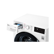 LG Old tomondan kir solinuvchi LG kir yuvish mashinasi, 7 kg. Steam bugʻi bilan yuvish, gʻamxoʻrlikning 6 harakati, F2M5HS6W, thumbnail 15