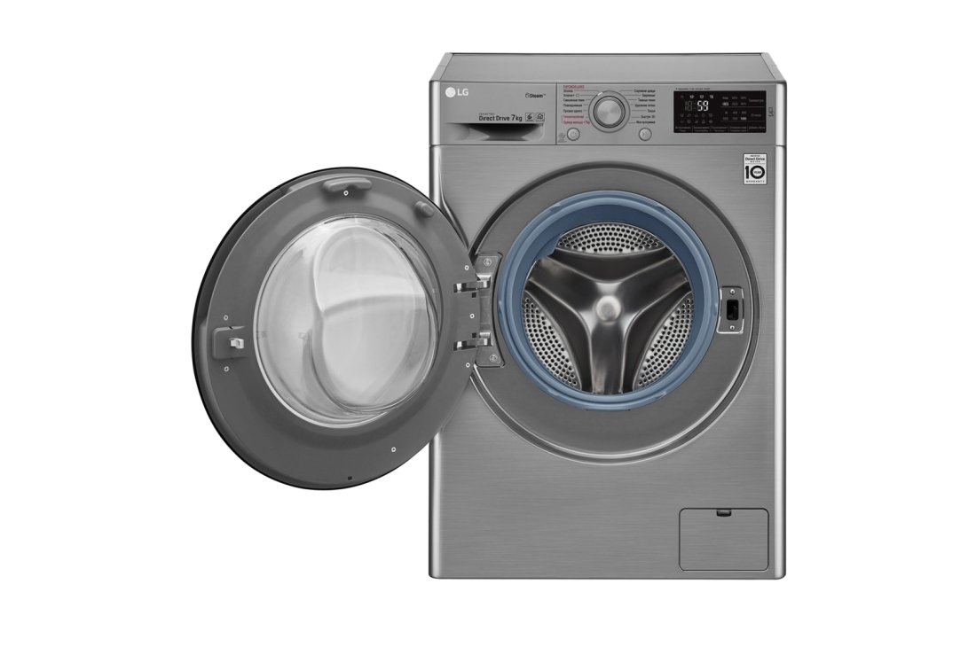 LG Steam bugʻ funksiyali tor kir yuvish mashinasi, 7 kg, F2J5HS6S, thumbnail 4
