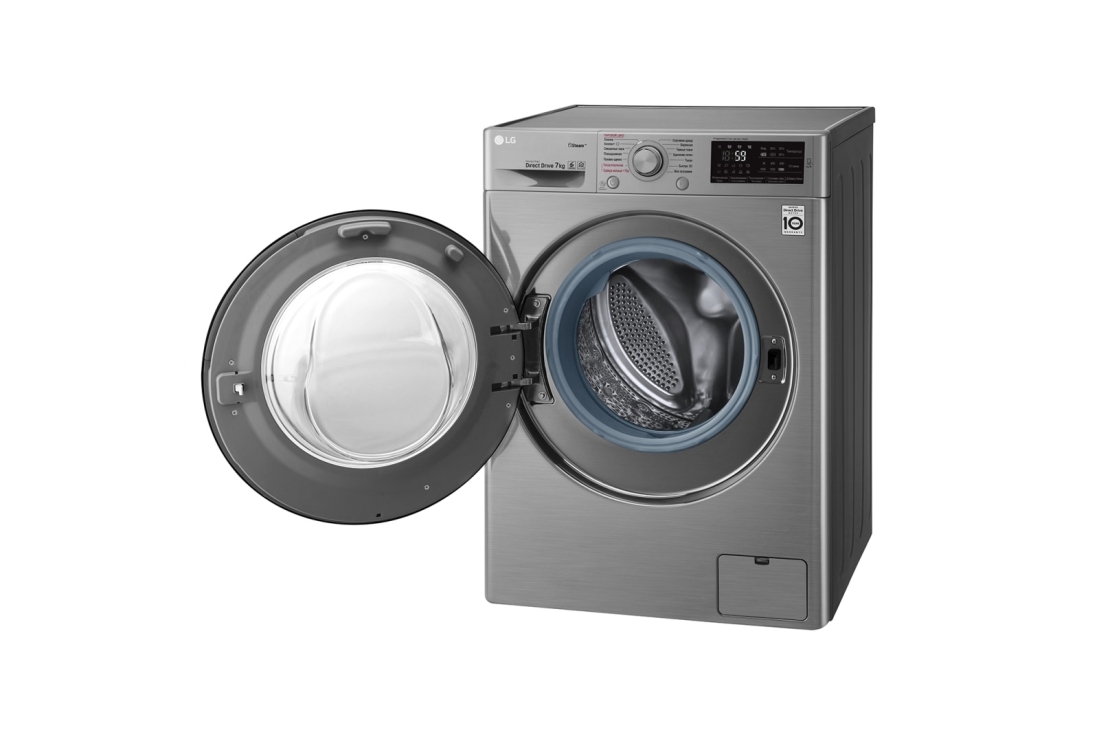 LG Steam bugʻ funksiyali tor kir yuvish mashinasi, 7 kg, F2J5HS6S, thumbnail 5