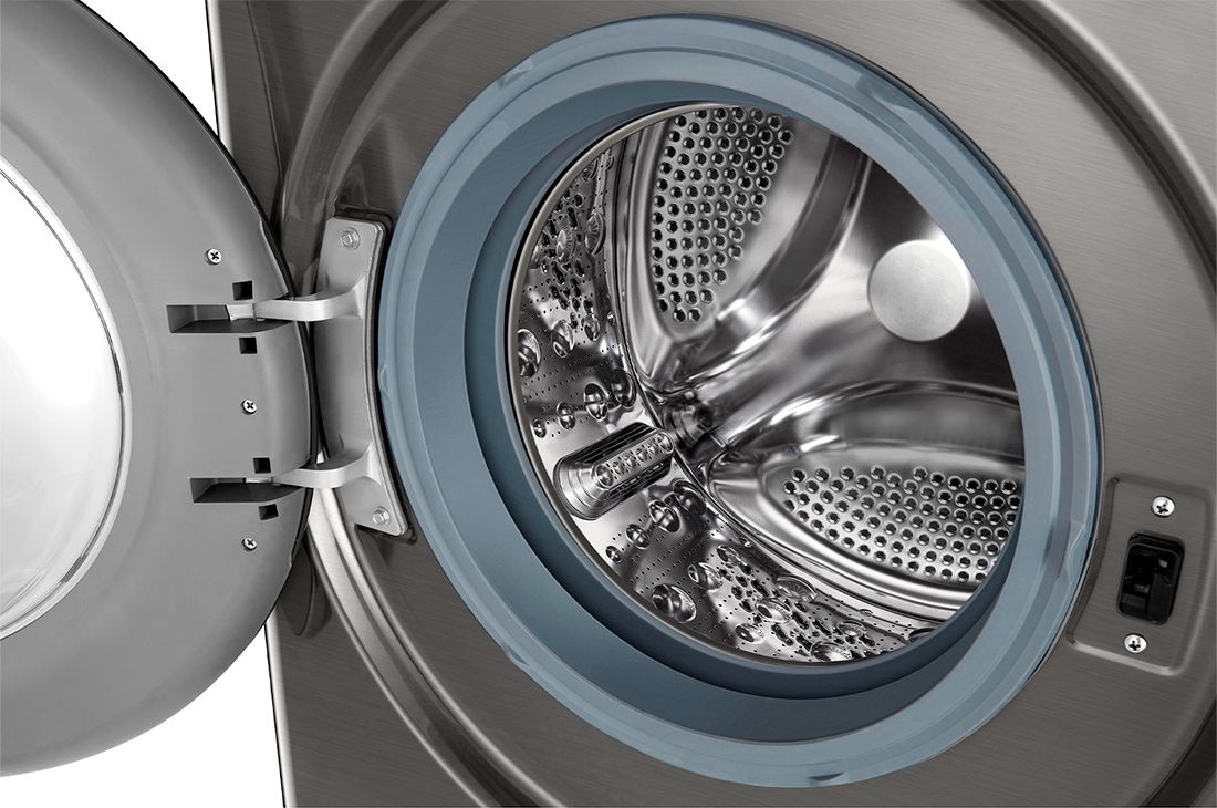 LG kir yuvish mashinasi 8 kg - AI DD™ | Steam™ | ThinQ™, TW4V5RS0W, F2V5PS2S, thumbnail 4