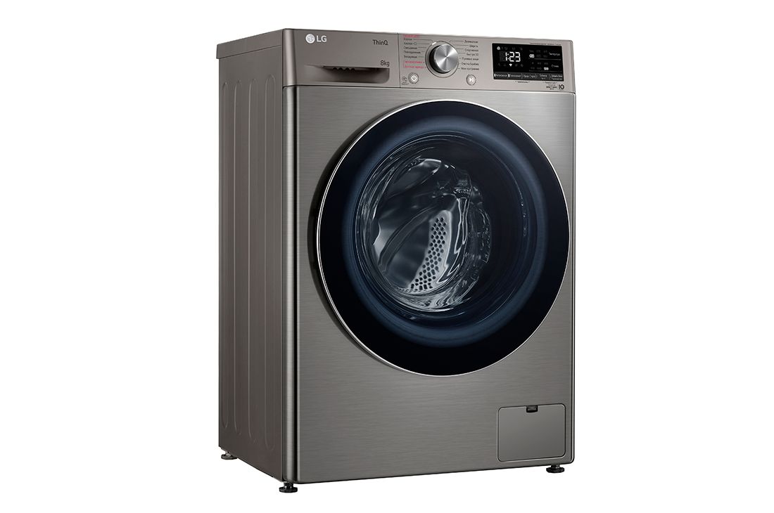 LG kir yuvish mashinasi 8 kg - AI DD™ | Steam™ | ThinQ™, TW4V5RS0W, F2V5PS2S, thumbnail 10