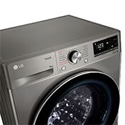 LG kir yuvish mashinasi 8 kg - AI DD™ | Steam™ | ThinQ™, TW4V5RS0W, F2V5PS2S, thumbnail 3