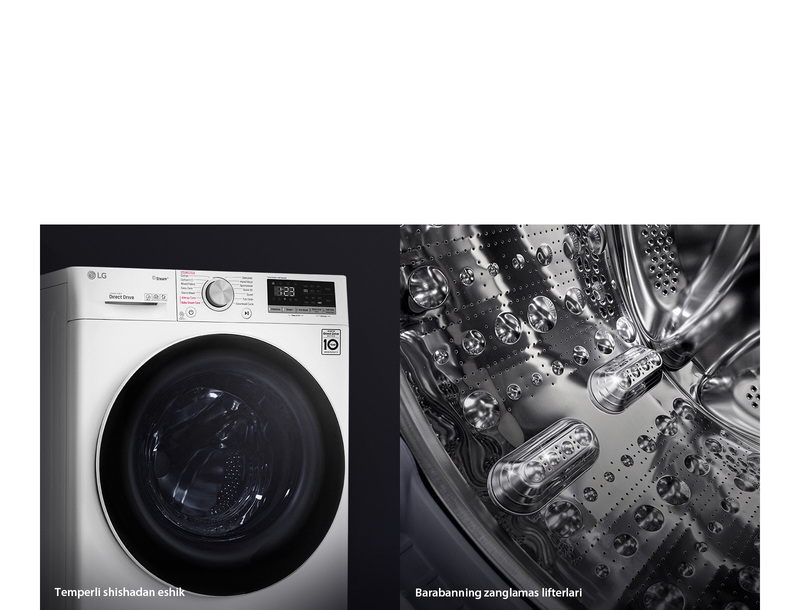 Mustahkamlik va tozalikning kattaroq zaxirasi