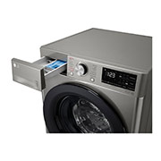 LG Kir yuvish mashinasi, AI DD™, 11 kg, yondan koʻrinishi. , F4V3ES6S, thumbnail 6