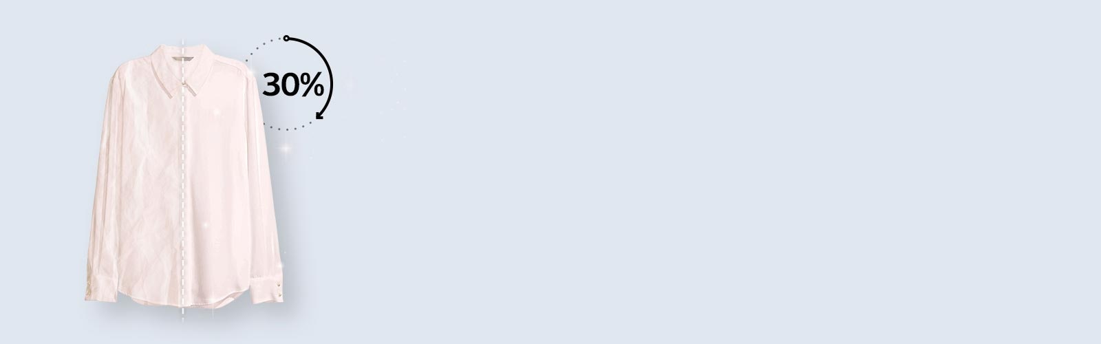 30% kamroq g'ijimlar