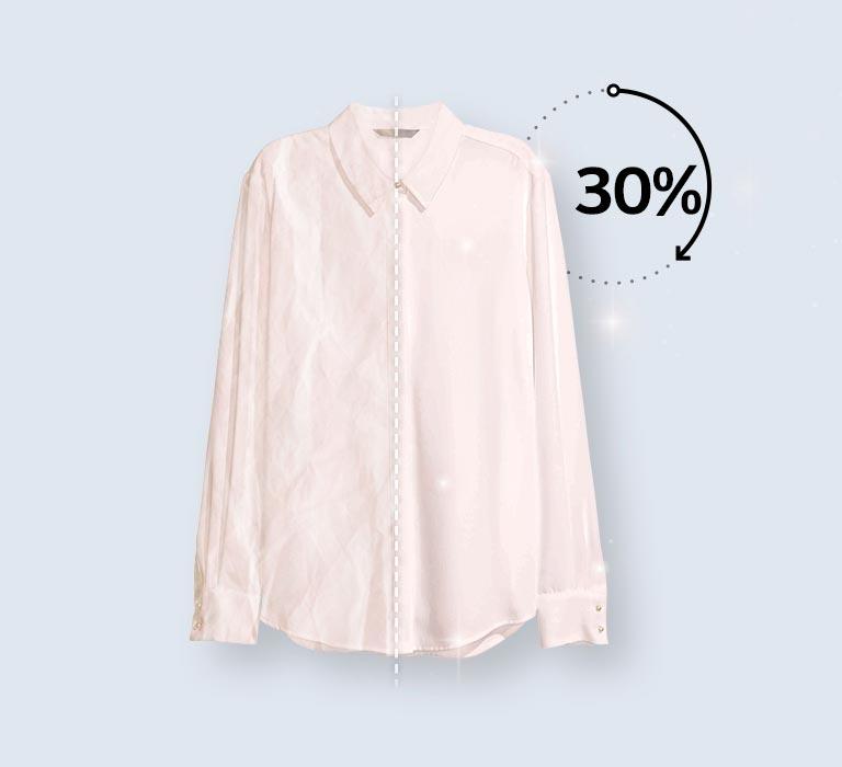 30% kamroq g'ijimlar