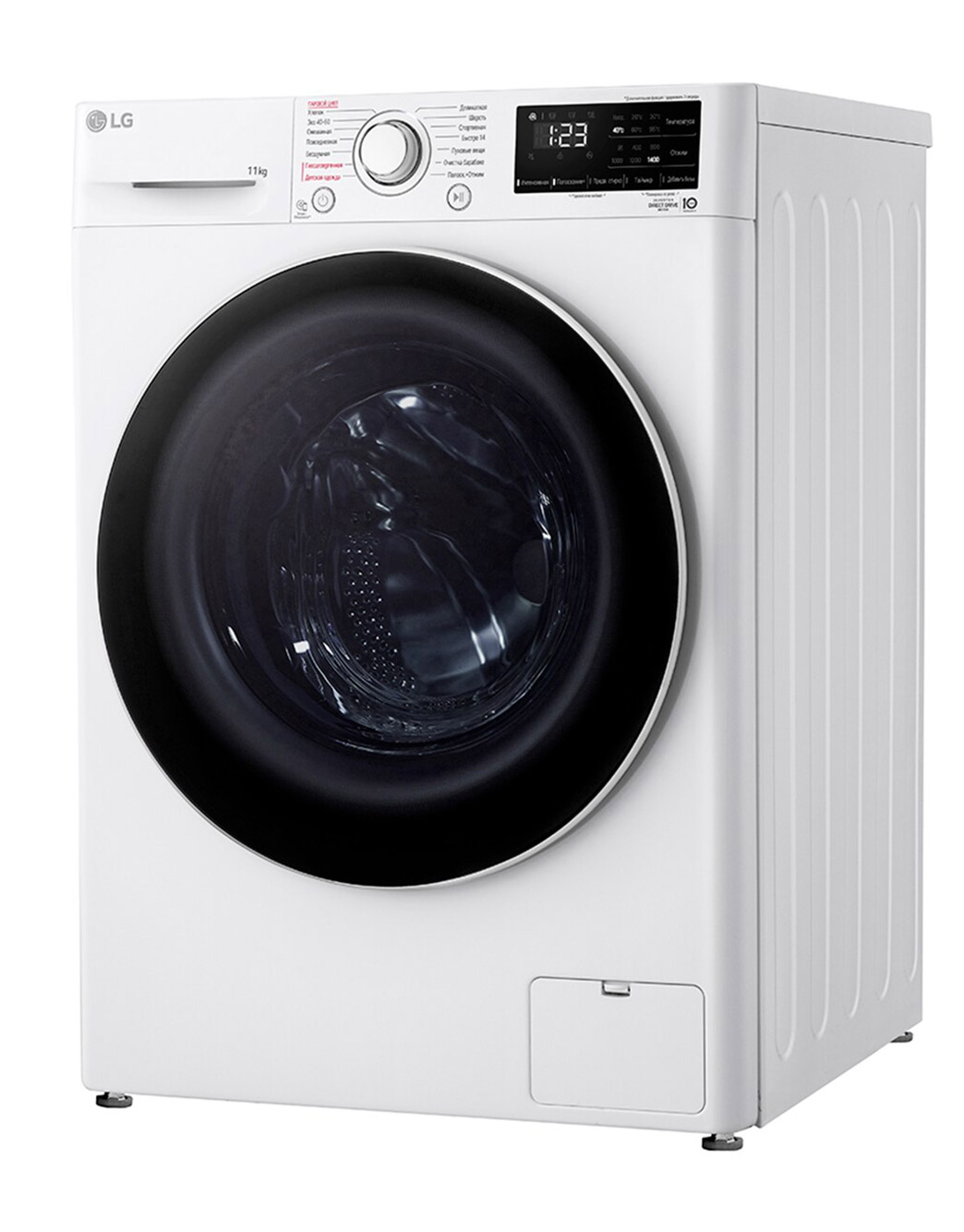 LG 11 kg, kir yuvish mashinasi, Steam™, Elegant dizayn | LG Узбекистан