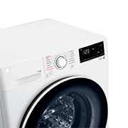 LG 11 kg, kir yuvish mashinasi, Steam™, Elegant dizayn, yondan koʻrinishi. , F4V3ES6W, thumbnail 3