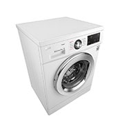 LG 8 kg kir yuvish mashinasi, 6 Motion DD™, Elegant dizayn, top view, F4J3TS2W, thumbnail 5