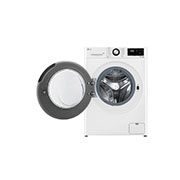 LG 8 kg, Nozik kir yuvish mashinasi, Steam™, Elegant dizayn, front open, F2V3PS6W, thumbnail 2