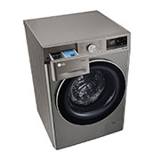 LG 11/7 kg, Kir yuvish mashinasi + kir quritish funksiyali, Steam™, perspective door open view, TW4V5EG2S, thumbnail 9