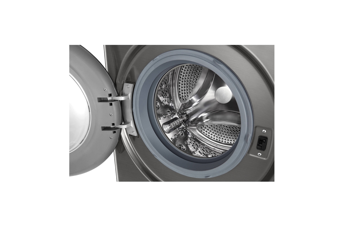 LG 9/5 kg, Kir quritish funksiyali kir yuvish mashinasi, AI DD™, TurboWash™360˚, F2V7FR2P, thumbnail 4