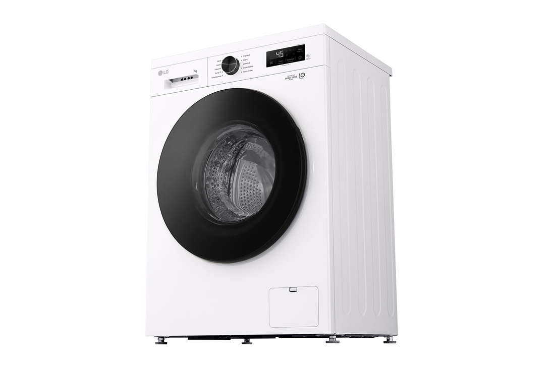 LG 7 kg, Nozik kir yuvish mashinasi, Steam™, Elegant dizayn | LG Uzbekistan, RightPerspective_slim, F2Y1HS5W, thumbnail 11