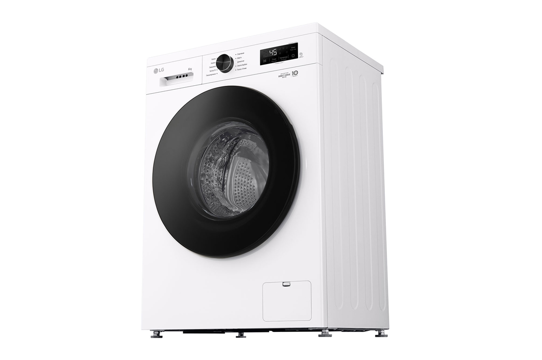 LG 6 kg, Nozik kir yuvish mashinasi, Steam™, Elegant dizayn | LG Uzbekistan, RightPerspective_slim, F2Y1NS5W, thumbnail 11