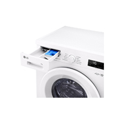 LG 6 kg, Nozik kir yuvish mashinasi, Steam™, Elegant dizayn | LG Uzbekistan, Yuqori o'ng tortma ochiq, F2Y1NS3W, thumbnail 6