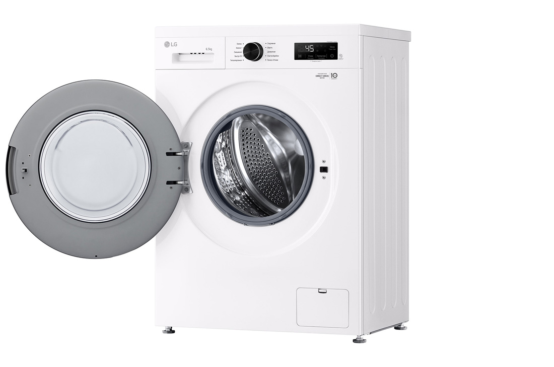 LG 6,5 kg, Nozik kir yuvish mashinasi, Steam™, Elegant dizayn | LG Uzbekistan, RightSideOpen_slim, F2Y1WS6W, thumbnail 9