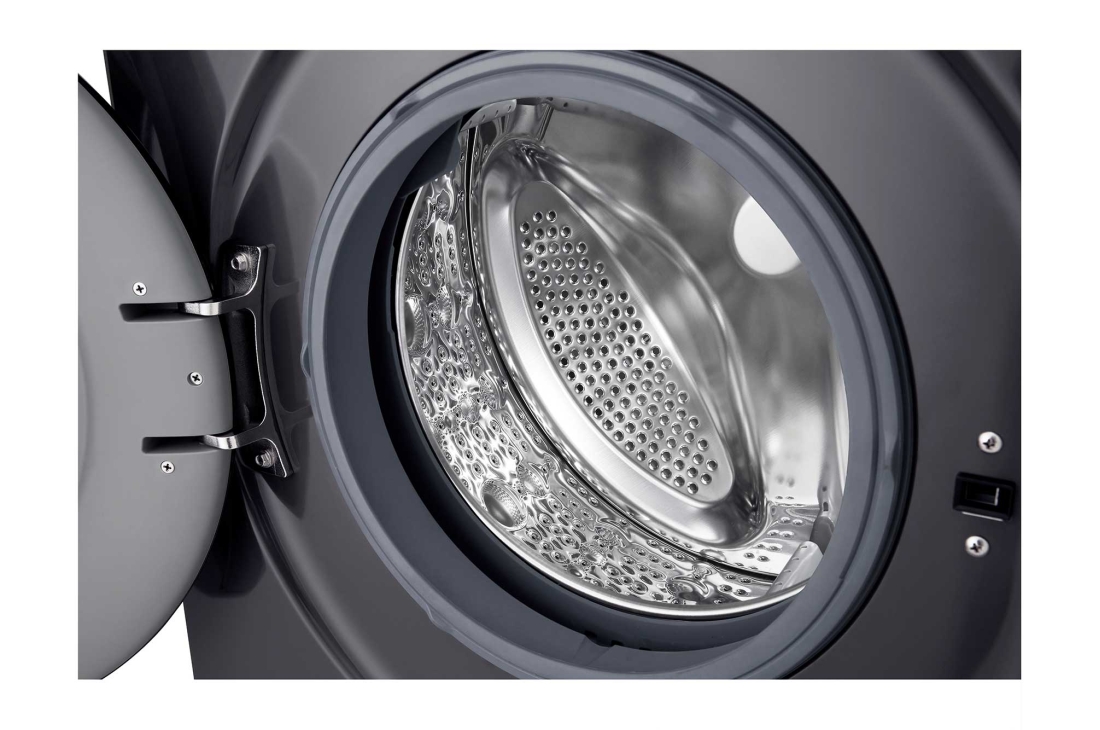 LG 7kg kir yuvish mashinasi-DD™ | Steam™, drum, F2Y1HS6J, thumbnail 4