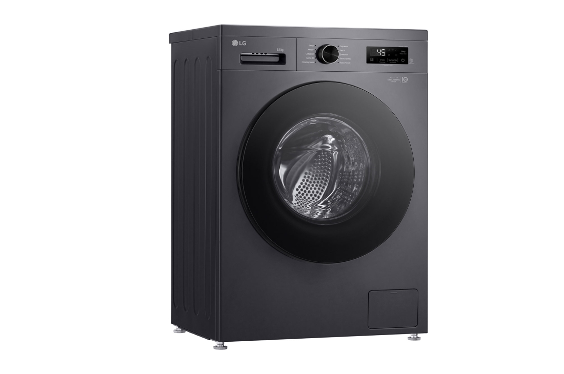 LG 6.5 kg kir yuvish mashinasi-DD™ / Steam™, Left view, F2Y1WS5J, thumbnail 8