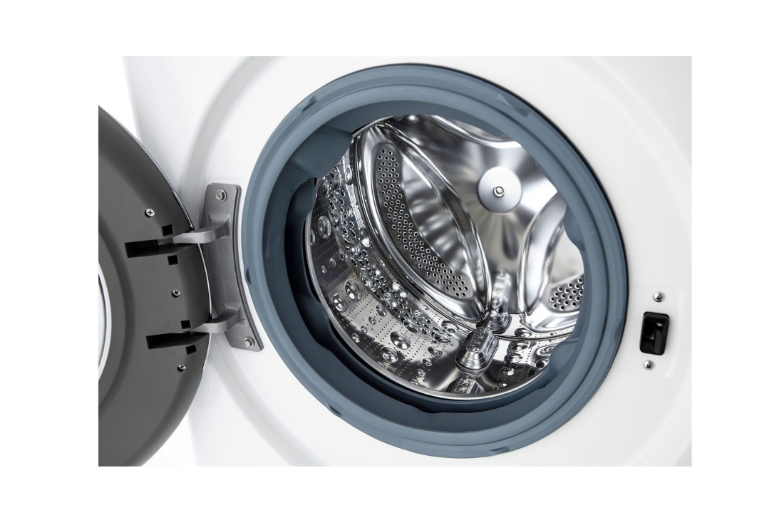 LG Kir yuvish mashinasi 13/8 kg - AI DD™ | TurboWash™360° | Steam+ ™ | ezDispense™, drum, F4V9LD2W, thumbnail 4