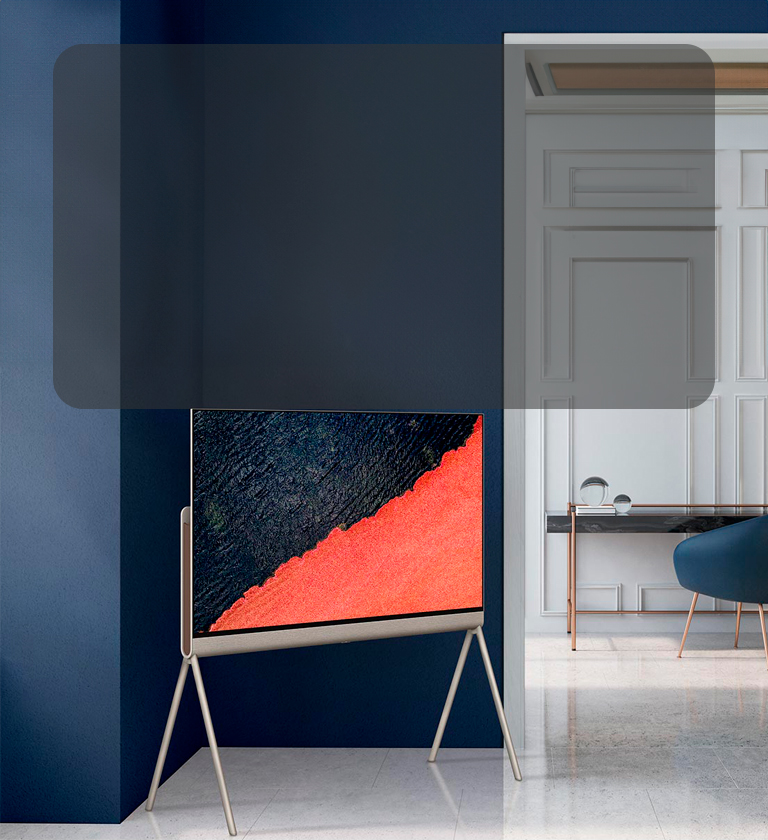 LG OLED Posé bilan ijodiy ofis