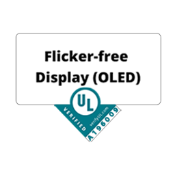 Flicker-free Display logotipi