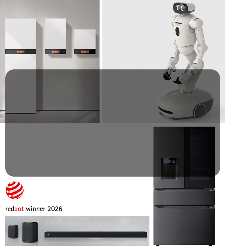 LG ELECTRONICS ПОЛУЧИЛА ПРИЗНАНИЕ ЗА ВЫДАЮЩИЕСЯ ДОСТИЖЕНИЯ В ДИЗАЙНЕ НА ПРЕМИИ RED DOT DESIGN AWARD 2026