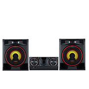 LG XBOOM, аудиосистема, 950 Ватт, 950 Вт, Функция Караоке, Подсветка, Вокальные Эффекты, CL65DK- Front view, CL65DK, thumbnail 4