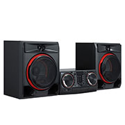 LG XBOOM, аудиосистема, 950 Ватт, 950 Вт, Функция Караоке, Подсветка, Вокальные Эффекты, CL65DK- Left side view, CL65DK, thumbnail 6