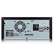 LG XBOOM, аудиосистема, 950 Ватт, 950 Вт, Функция Караоке, Подсветка, Вокальные Эффекты, CL65DK-back view, CL65DK, thumbnail 10